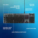 Logitech G G915 X Linear Gaming Mechanical Keyboard, Black (920-012950)
