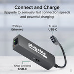 Plugable USB-C Gigabit Ethernet Adapter (USBC-E2500PD)