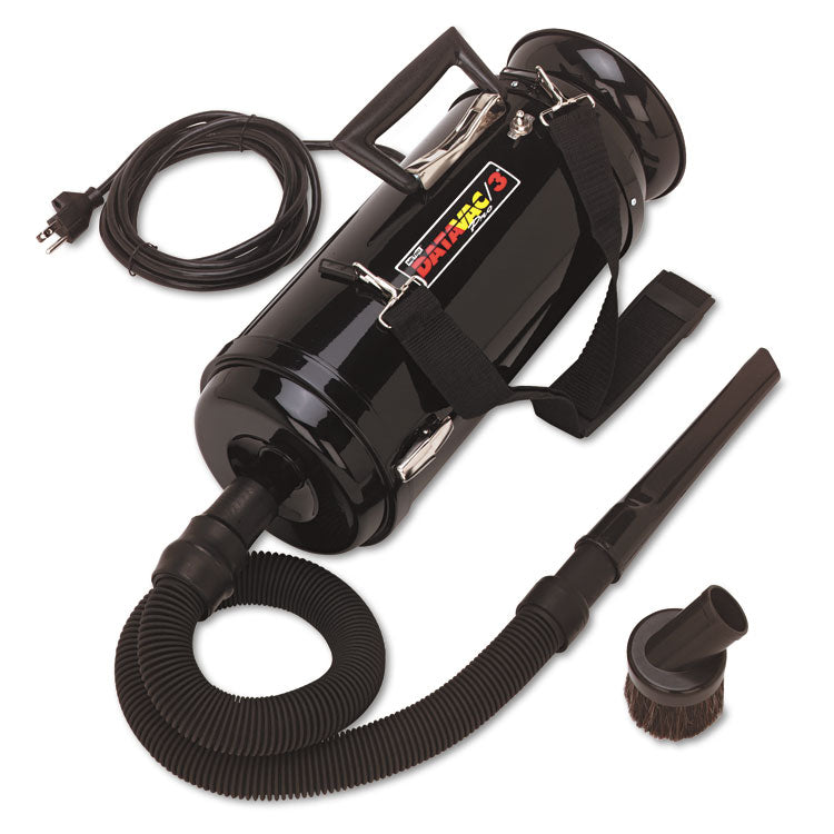 Esd-Safe Pro Data-Vac/3 Professional Cleaning System, 1.7 Hp, Black