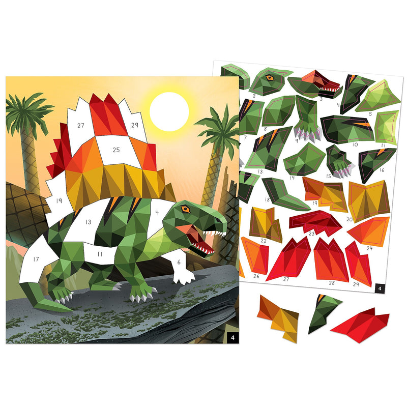 Teacher Created Resources Modern Mosaics: Dinosaurs Activity Book, 2/Bundle (TCR10326-2)