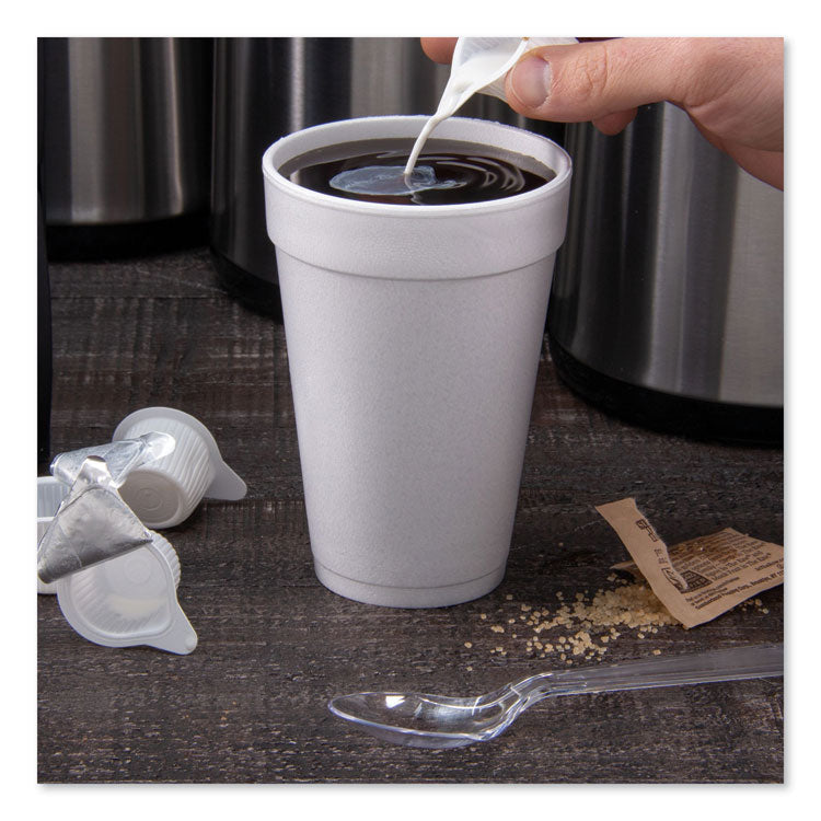 Foam Drink Cups, 16 Oz, White, 25/bag, 40 Bags/carton