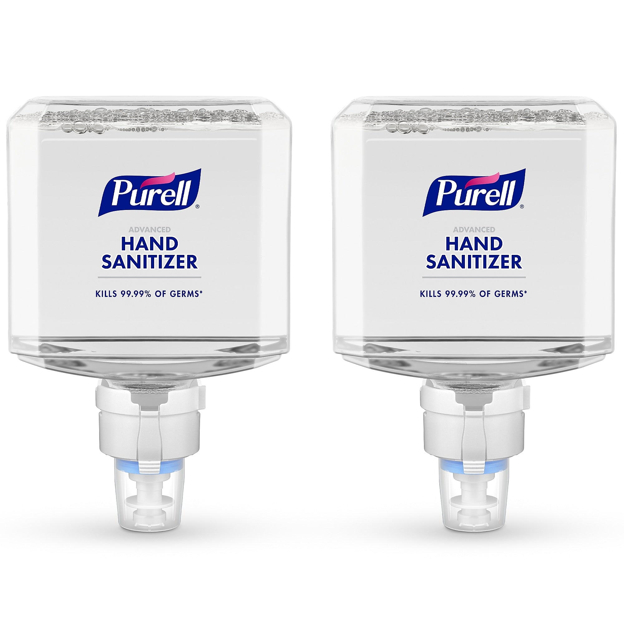 PURELL Advanced 70% Alcohol Foaming Hand Sanitizer Refill for ES8 Dispenser, 1200 mL, 2/Carton (7753-02)