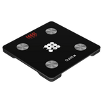 Cubitt Smart Bluetooth BMI Body Composition Bathroom Scale, Obsidian Black (CT-SCALE)