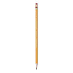 Everstrong #2 Pencils, Hb (#2), Black Lead, Gold Barrel, Dozen