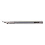 No. 1 Z-Series Precision Utility Knife with Replaceable Steel Blade, Safety Cap, Silver
