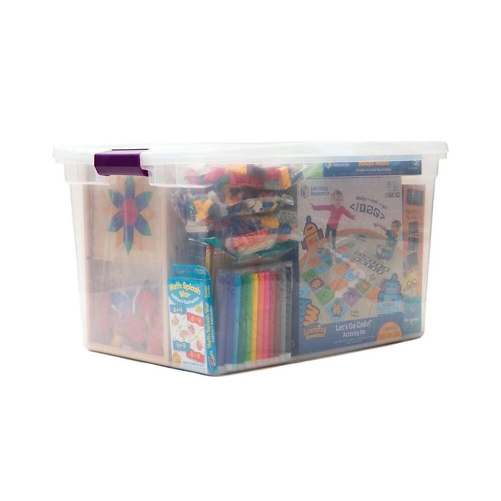 S&S Worldwide Family Engagement Night Kit STEAM, Manipulative, Assorted Colors (LR4583)