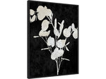 Amanti Art Plant Life White on Black III, Canvas, 23" x 30" (A42675515291)
