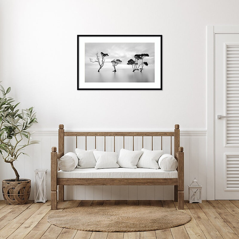 Amanti Art Waving Trees by Steven Fudge Wood Framed Wall Art Print, 41" x 27" (A42675533675)