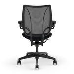 Humanscale Liberty Ergonomic Fabric Swivel Task Chair, Black (L113BM10CF10XFSHNSC)