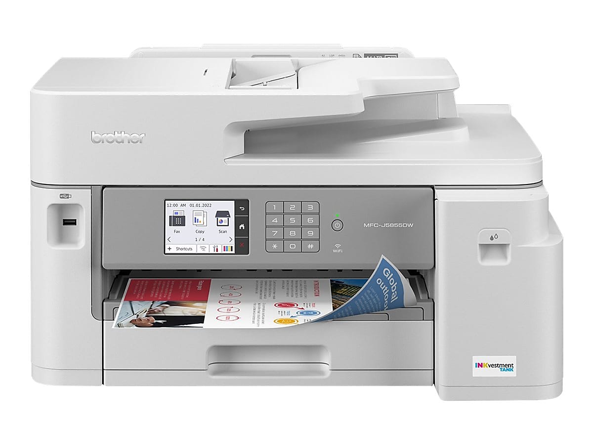 Brother All-in-One Inkjet Color Printer (MFC-J5855DW)