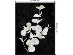 Amanti Art Plant Life White on Black I, Canvas, 23" x 30" (A42675515275)