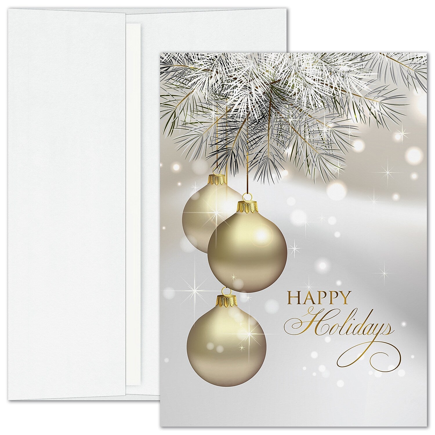 Shining Holiday Holiday Card, 100/BX
