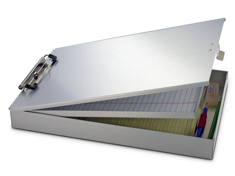 Saunders Cruiser-Mate Aluminum Storage Clipboard, Letter Size, Silver, (21118)