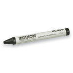 Professional Crayons, 0.56" x 5", Black, Dozen