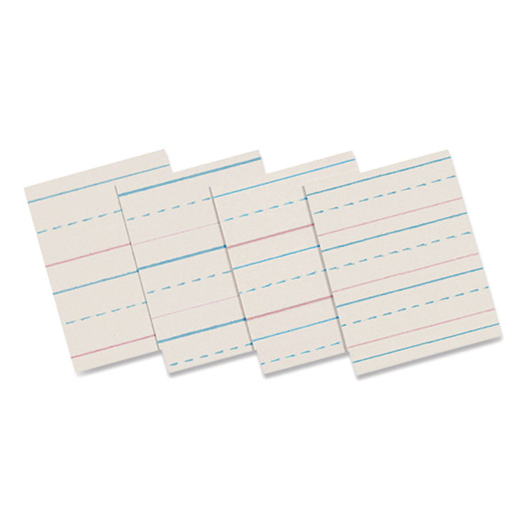 Multi-Program Handwriting Paper, 30 lb Bond Weight, 1/2" Long Rule, Two-Sided, 8 x 10.5, 500/Pack