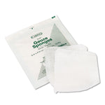 Caring Woven Gauze Sponges, Sterile, 12-Ply, 4 X 4, 1,200/carton