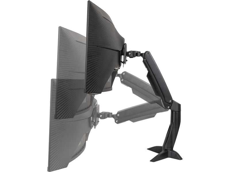 Amer Heavy Duty Curved Monitor Desk Mount Arm, Up to 49" Monitor, Black (AMR1UC)