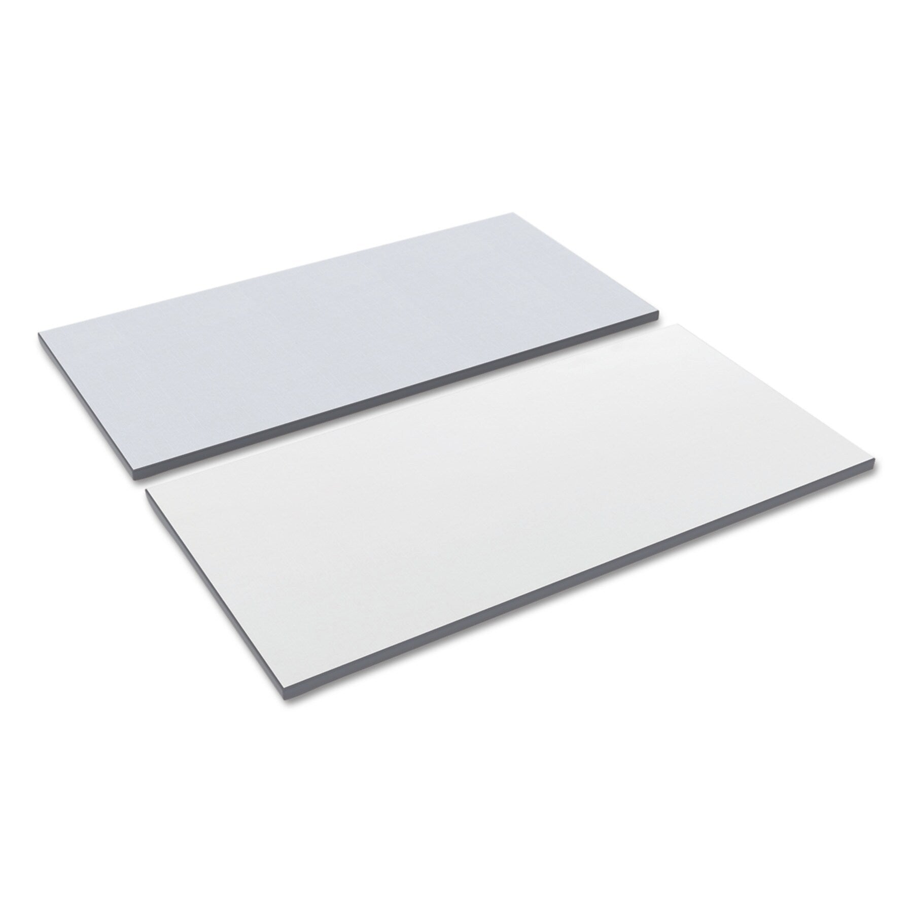 Alera® Reversible Laminate Table Top, Rectangular, 60w x 24d, White/Gray