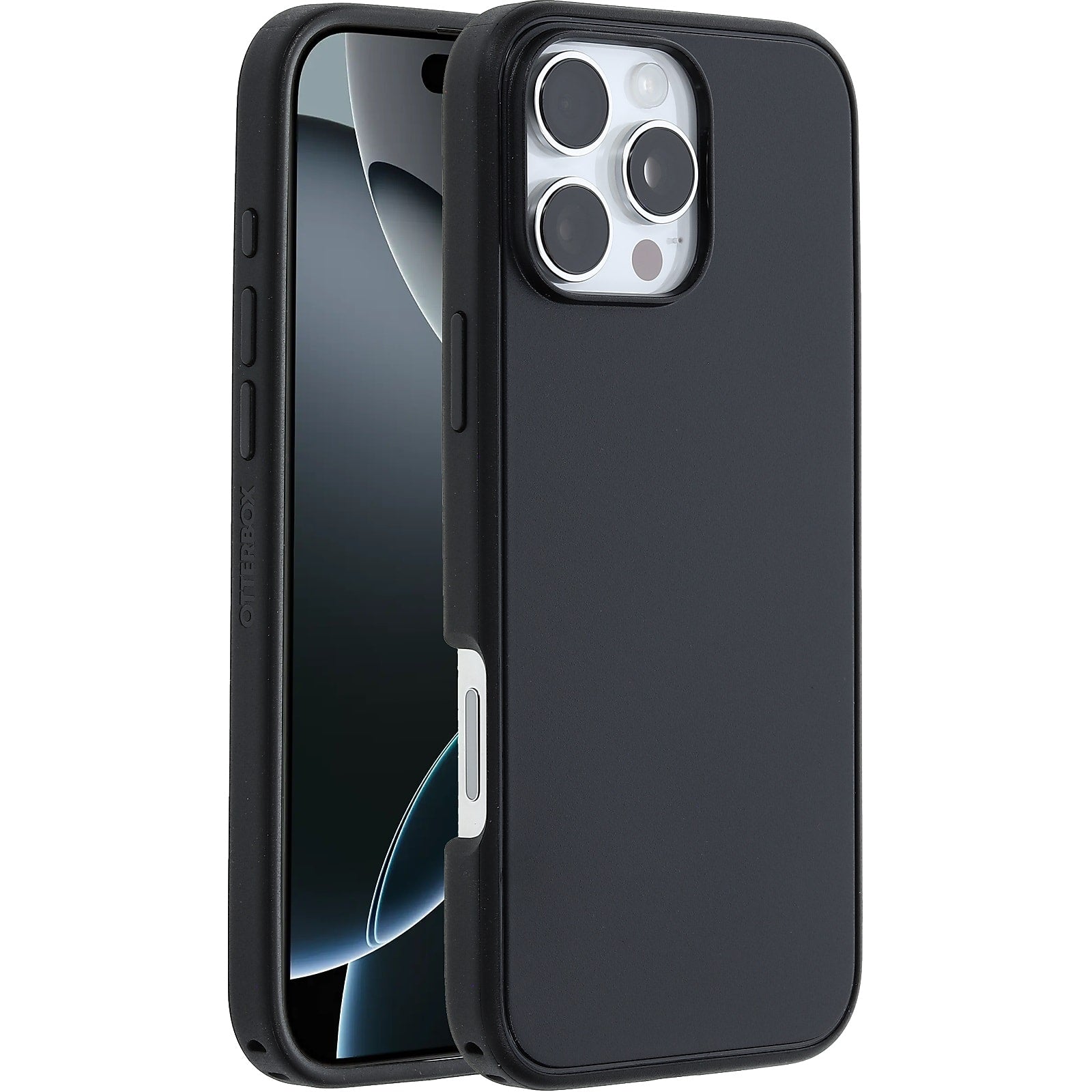 OtterBox Symmetry MagSafe Phone Case for iPhone 16 Pro Max, Shock Absorbing, Black (77-96577)