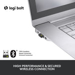 Logitech Signature M650 for Business Wireless Optical USB Mouse, Graphite (910-006272)