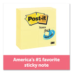Original Pads in Canary Yellow, Value Pack, 3" x 3", 100 Sheets/Pad, 24 Pads/Pack
