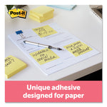 Original Pads in Canary Yellow, 3" x 3", 100 Sheets/Pad, 12 Pads/Pack