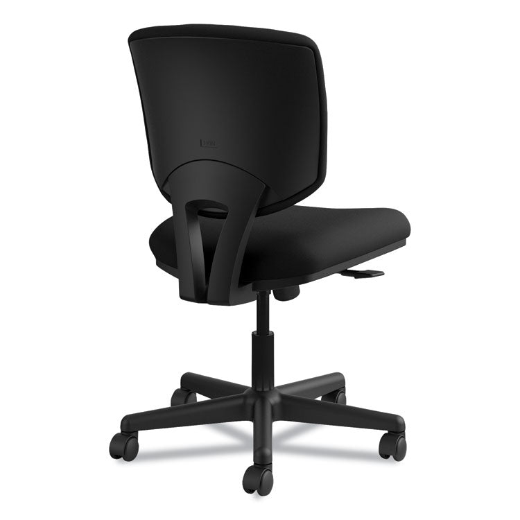 Volt Series Task Chair With Synchro-Tilt, Supports Up To 250 Lb, 18" To 22.25" Seat Height, Black
