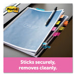 Page Flags in Desk Grip Dispenser, 1 x 1.75, Yellow, 200/Dispenser
