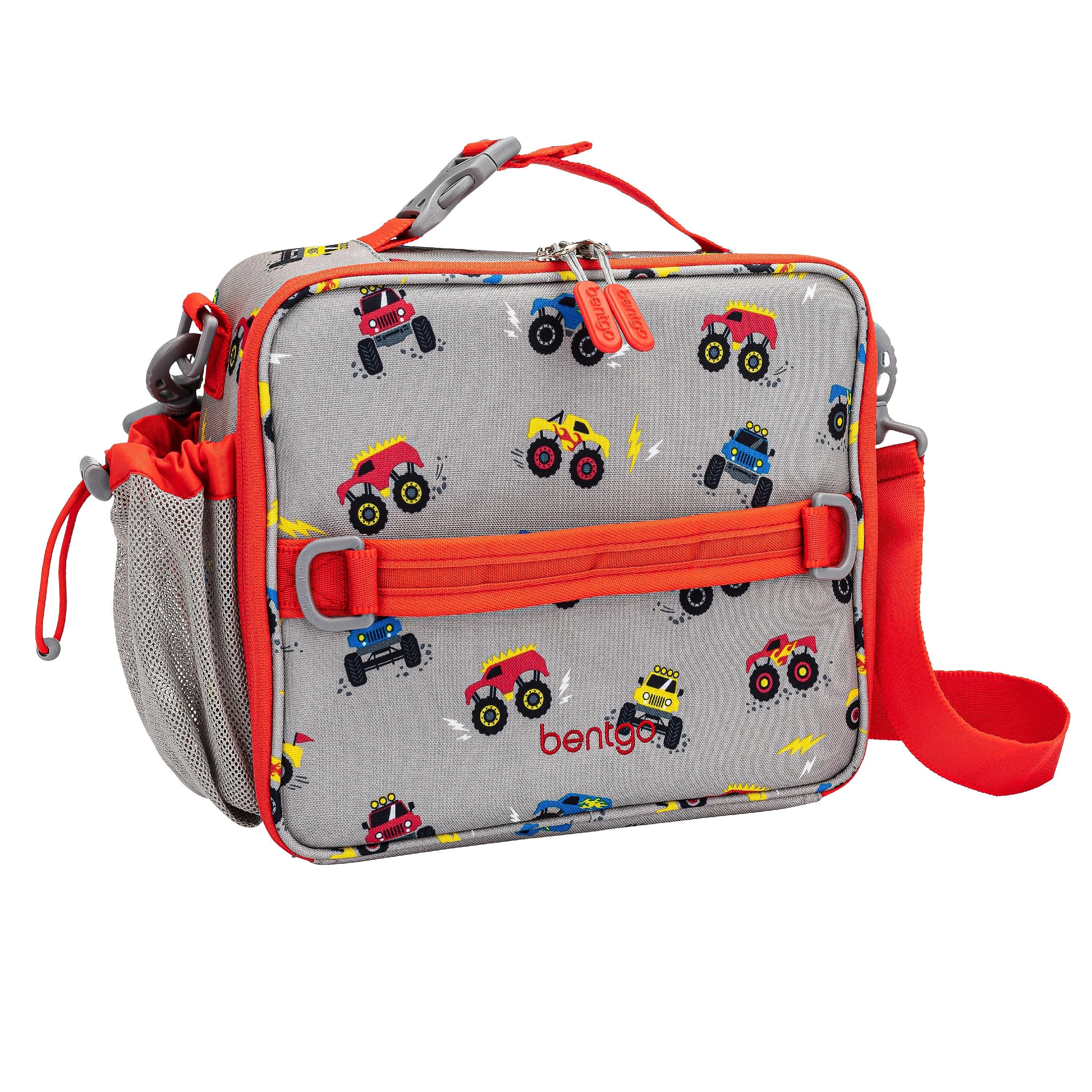 bentgo Kids Insulated Lunch Bag, Trucks (BGPTBAG-TKS)