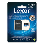 Microsdhc Memory Card With Sd Adapter, Uhs-I U1 Class 10, 32 Gb