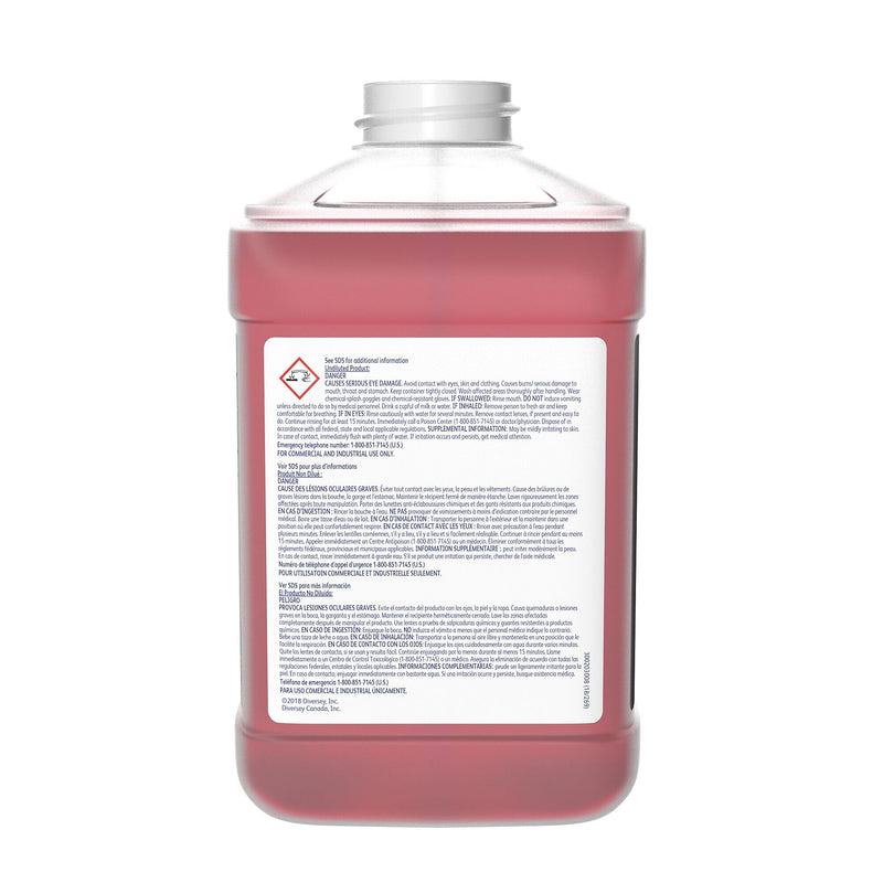 Revive Plus SC 51 Hard Floor Cleaner for Diversey J-Fill, Citrus, 2.5 L / 2.64 U.S. Qt., 2/Carton (92974618)