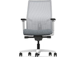 HON Ignition 2.0 Fabric/Mesh Swivel Task Chair, Basalt/Designer White (HIWMMKD.Y2.A.H.IF.APX25.DW.SB.DWX)