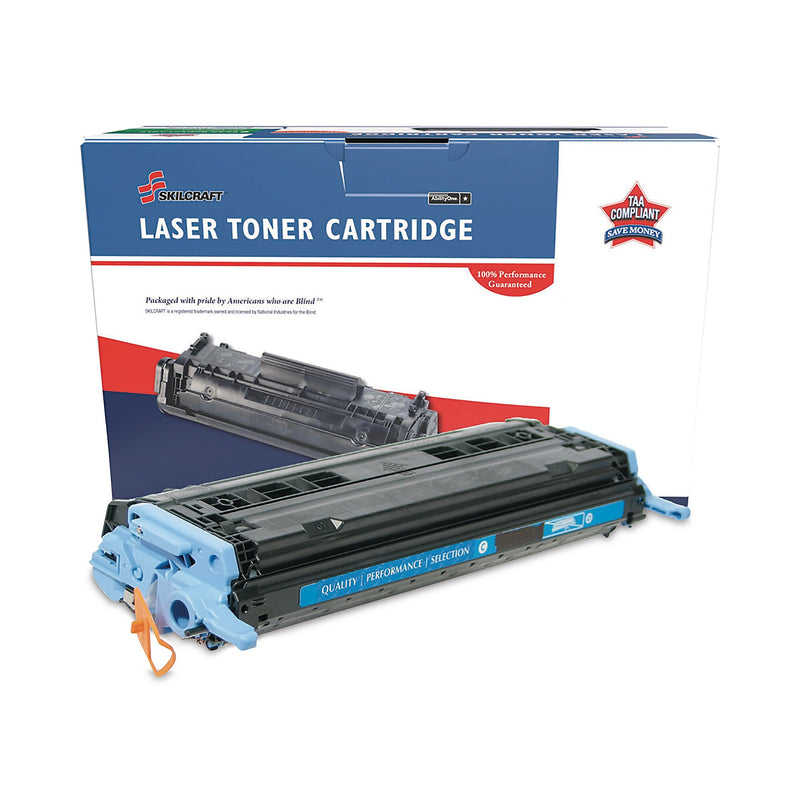 AbilityOne 7510016962219 Remanufactured Q6001A (124A) Toner, 2,000 Page-Yield, Cyan (NSN6962219)