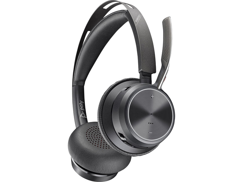 Poly Voyager Focus 2 Wireless Noise Canceling Bluetooth Stereo Headset (9T9J9AA#AC3)