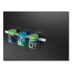 Sticky-Back Fasteners, Removable Adhesive, 0.75" X 15 Ft, Clear