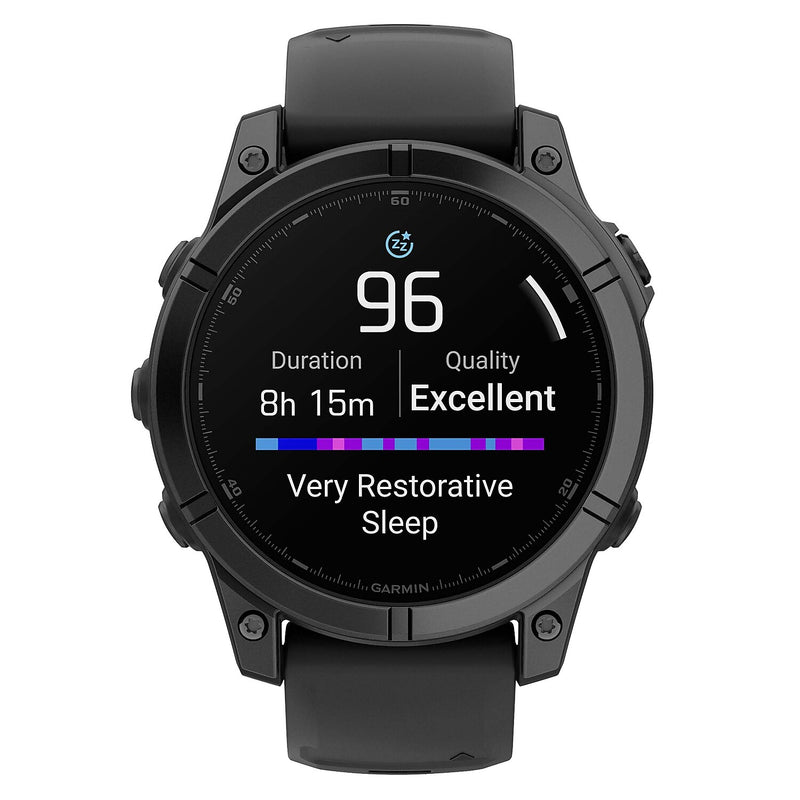 Garmin fenix E AMOLED Multisport GPS Smartwatch, Slate Gray & Black, 47mm (GRM0302503)