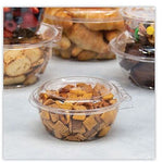 Dart SafeSeal 12 fl oz. Bowl and Lid, Polyethylene Terephthalate (PET), Clear, 240 Pieces/Carton