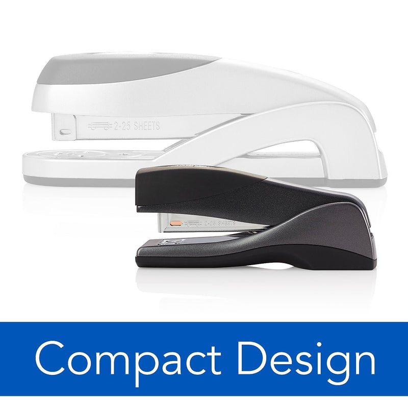 Swingline Optima Grip Desktop Stapler, 25-Sheet Capacity, Black (87815)