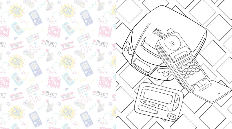 Quarto Best of the '90s Coloring Book, 96 Pages (9780760381243)