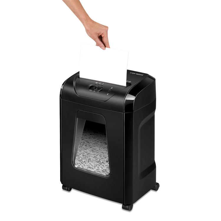 48114 Medium-Duty Cross-Cut Shredder, 14 Manual Sheet Capacity