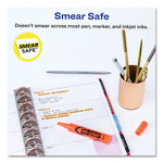Hi-Liter Desk-Style Highlighters, Fluorescent Orange Ink, Chisel Tip, Orange/black Barrel, Dozen