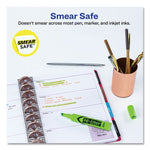 Hi-Liter Desk-Style Highlighters, Fluorescent Green Ink, Chisel Tip, Green/black Barrel, Dozen