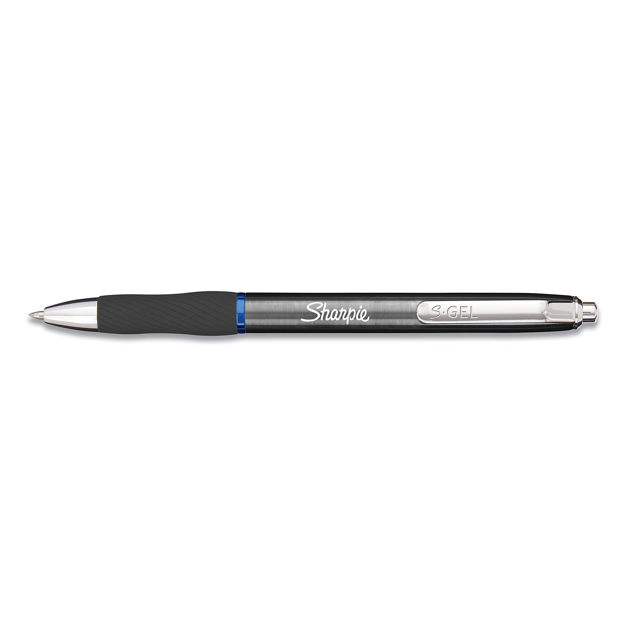 Sharpie S-Gel Retractable Gel Pen, Medium Point, 0.7 mm, Blue Ink, 12/Pack (SAN2147525)