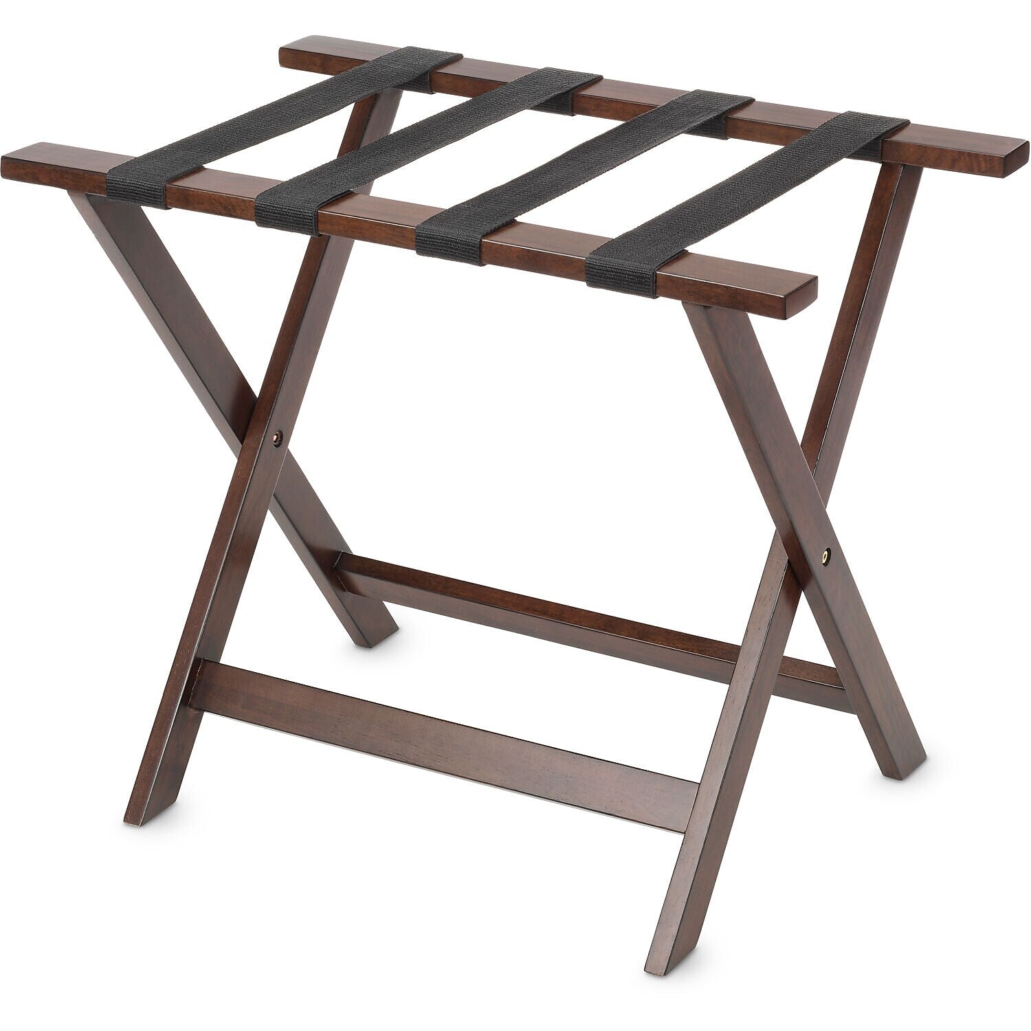 Whitmor 25.75" Luggage Rack, Walnut (5831-13836-WNT)