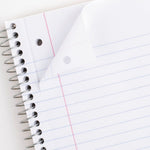 Mead Spiral 3-Subject Notebooks, 8.5" x 11", College Ruled, 120 Sheets (06710)