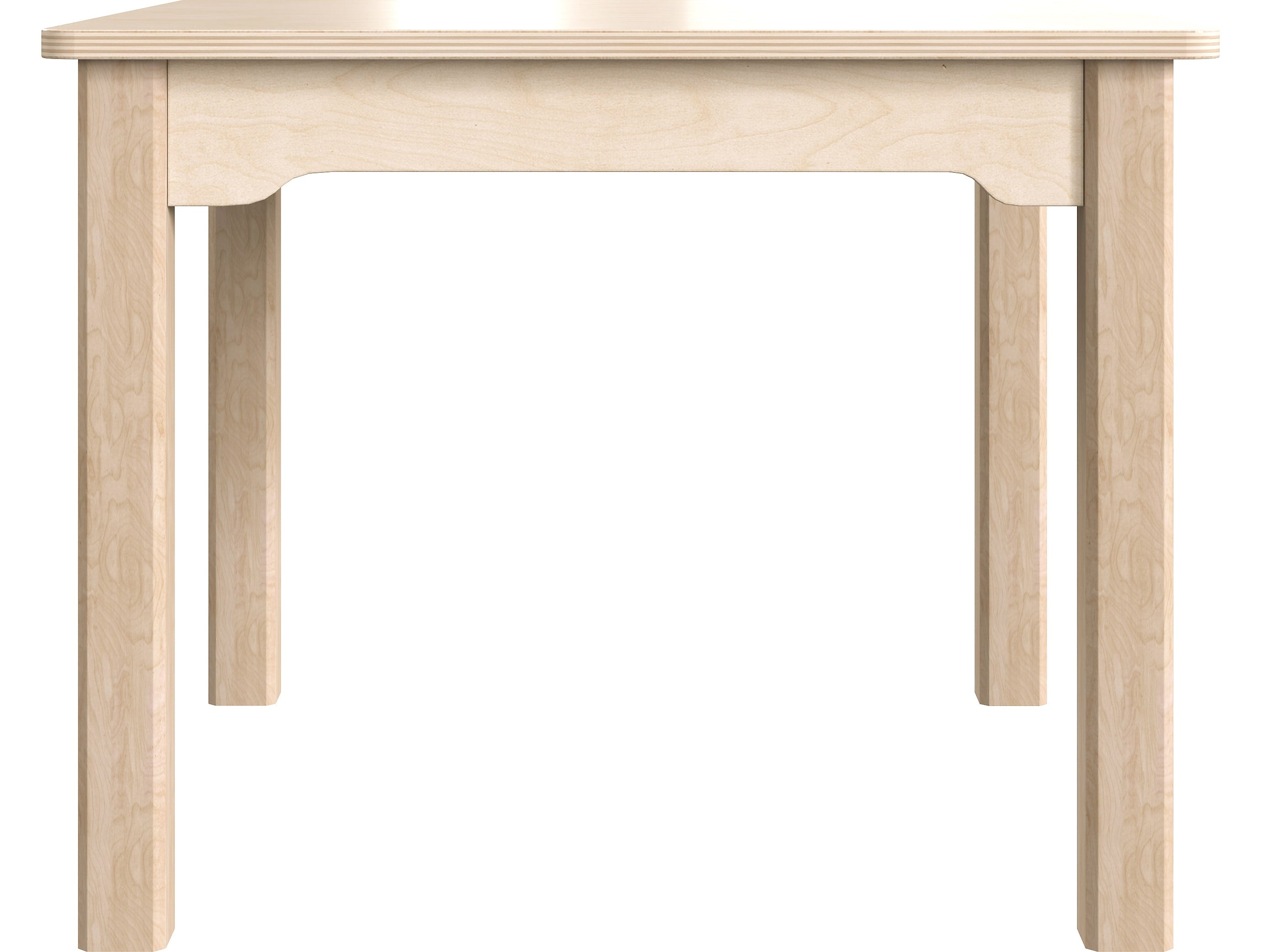 Flash Furniture Bright Beginnings Hercules Square Table, 23.5" x 23.5", Beech (MK-ME088008-GG)