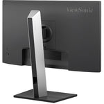 ViewSonic 24" FHD IPS 100Hz LED Monitor, Built-In Speaker, Height Adjustable, Universal Docking Station, Black (VG2452)