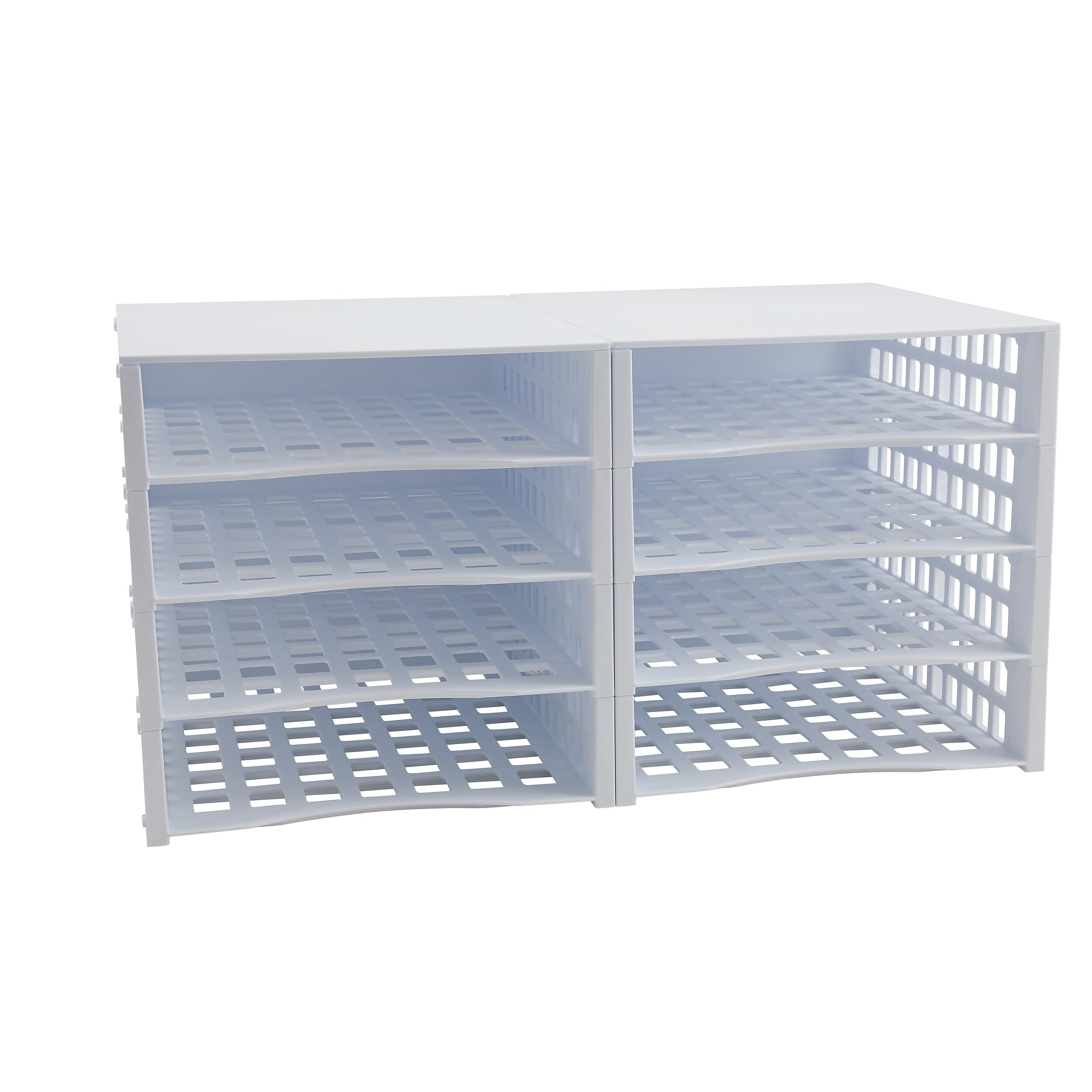 Thinkspace Literature organizer 8-Compartment Literature Organizers, 21" x 12.25", White (39444)