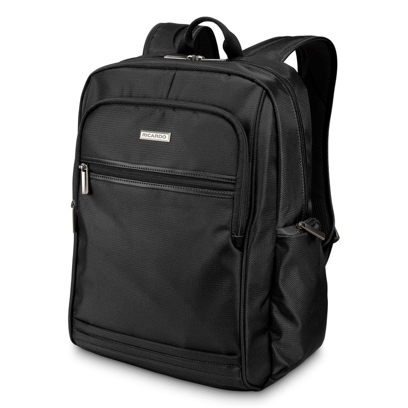 Ricardo Beverly Hills Avalon Laptop Backpack, Large, Black (135-17-001-BKP)