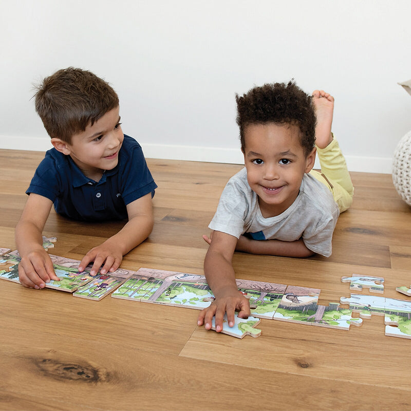 Beleduc Discover 40 Piece The Forest Floor Puzzle (PLWB16210)